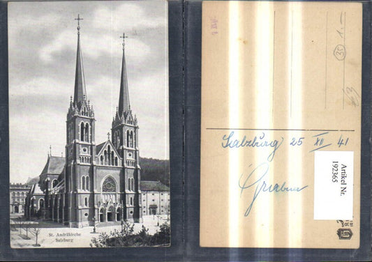 192365,Salzburg St Andräkirche Kirche