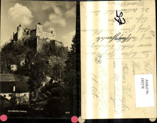 192378,Salzburg Festung