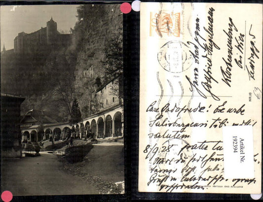 192394,Salzburg Petersfriedhof Friedhof