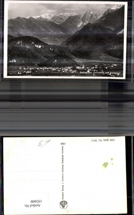 192600,Golling m. Lammertal u. Dachstein Foto Ak