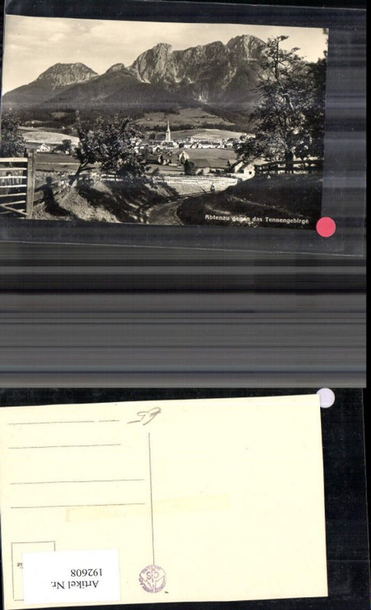 192608,Abtenau geg. d. Tennengebirge
