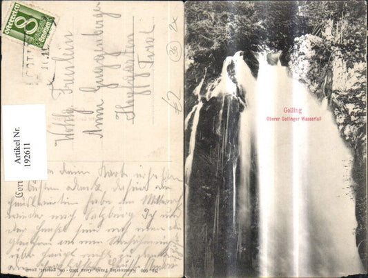 192611,Golling Oberer Gollinger Wasserfall