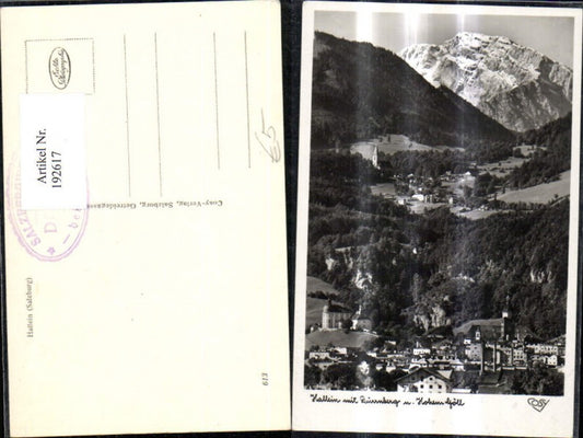 192617,Hallein m. Dürrnberg u. Hohen Göll Foto Ak