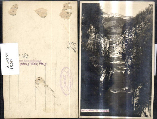 192619,Golling Salzachöfen m. Rossfeld Foto Ak