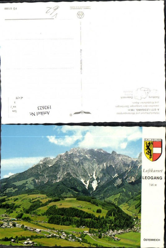 192623,Leogang Luftbild pub Alpina Druck