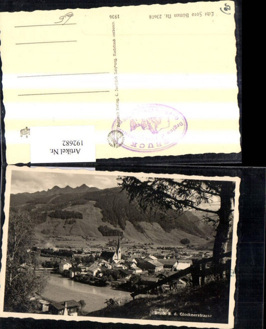 192682,Bruck a. d. Großglocknerstrasse Foto Ak