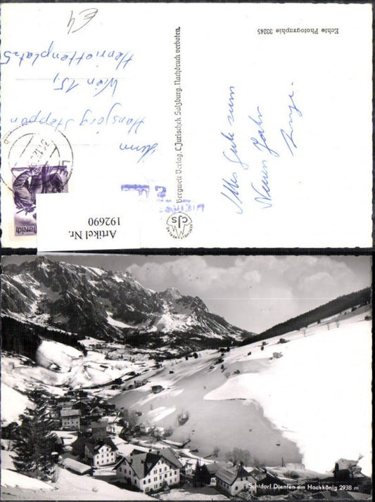 192690,Dienten a. Hochkönig Winteransicht