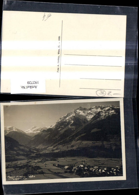 192720,Foto Ak Markt Mittersill m. Felbertauern