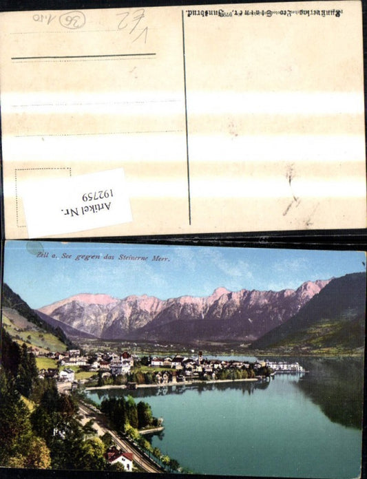 192759,Zell a. See geg. d. Steinerne Meer pub Purger Co 9793