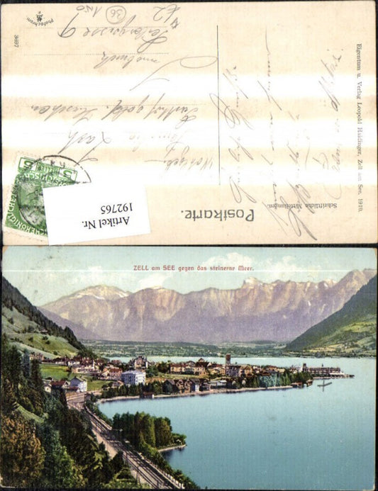 192765,Zell a. See geg. d. Steinerne Meer