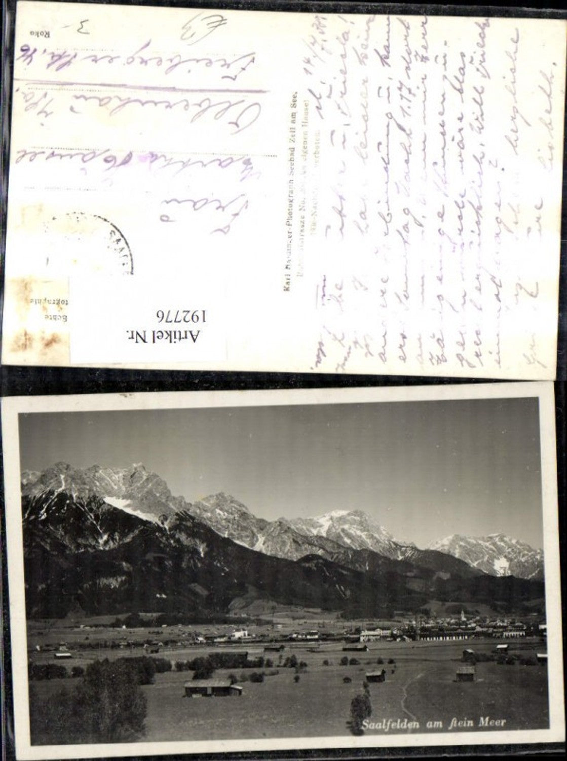 192776,Saalfelden a. Steinernen Meer