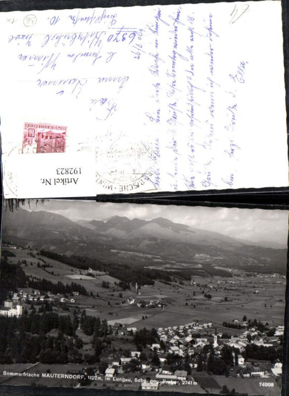 192823,Mauterndorf i. Lungau Totale geg. Preber