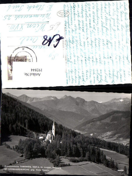 192844,Tamsweg i. Lungau St. Leonhardikirche geg. Hohe Tauern Kirche