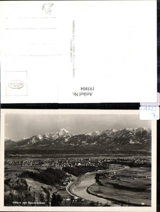 193804,Villach Totale m. Karawanken pub Franz Schilcher 88