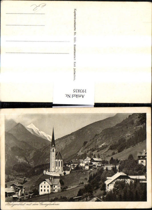 193835,Heiligenblut Totale m. d. Großglockner Volkschule