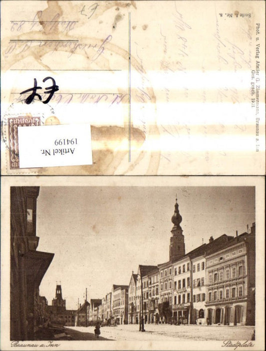 194199,Braunau a. Inn Stadtplatz