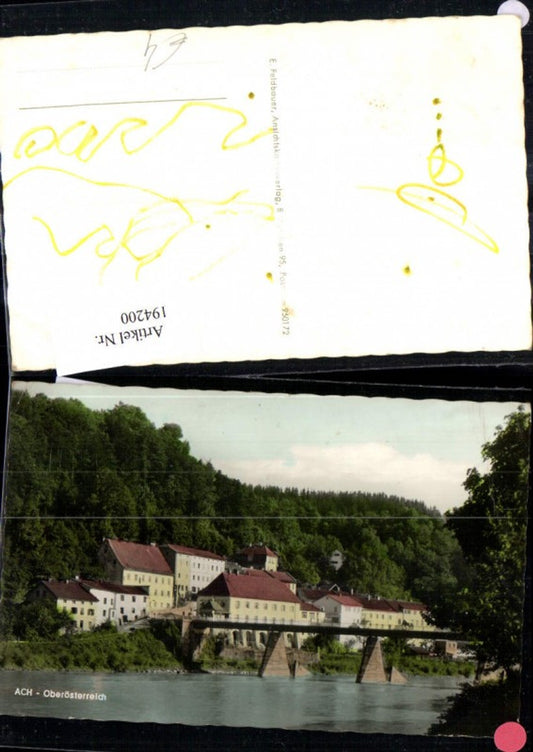 194200,Foto Ak Ach Ansicht Brücke