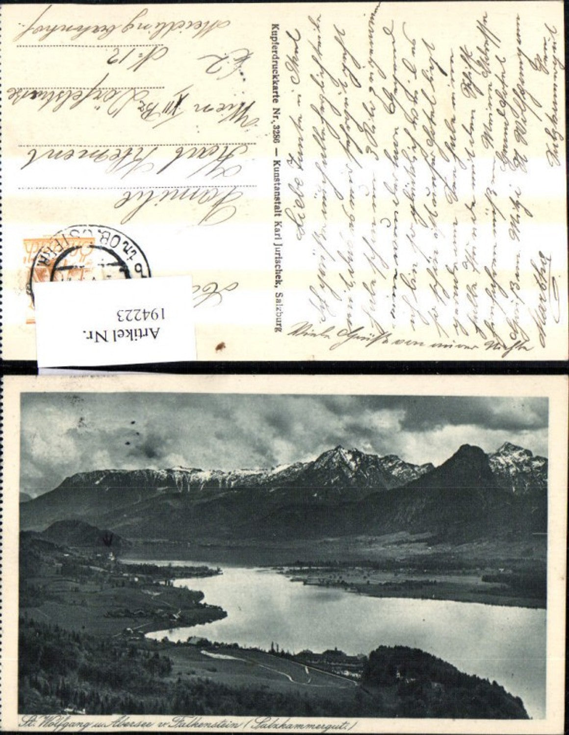 194223,St Wolfgang a. Wolfgangsee Abersee v. Falkenstein Salzkammergut