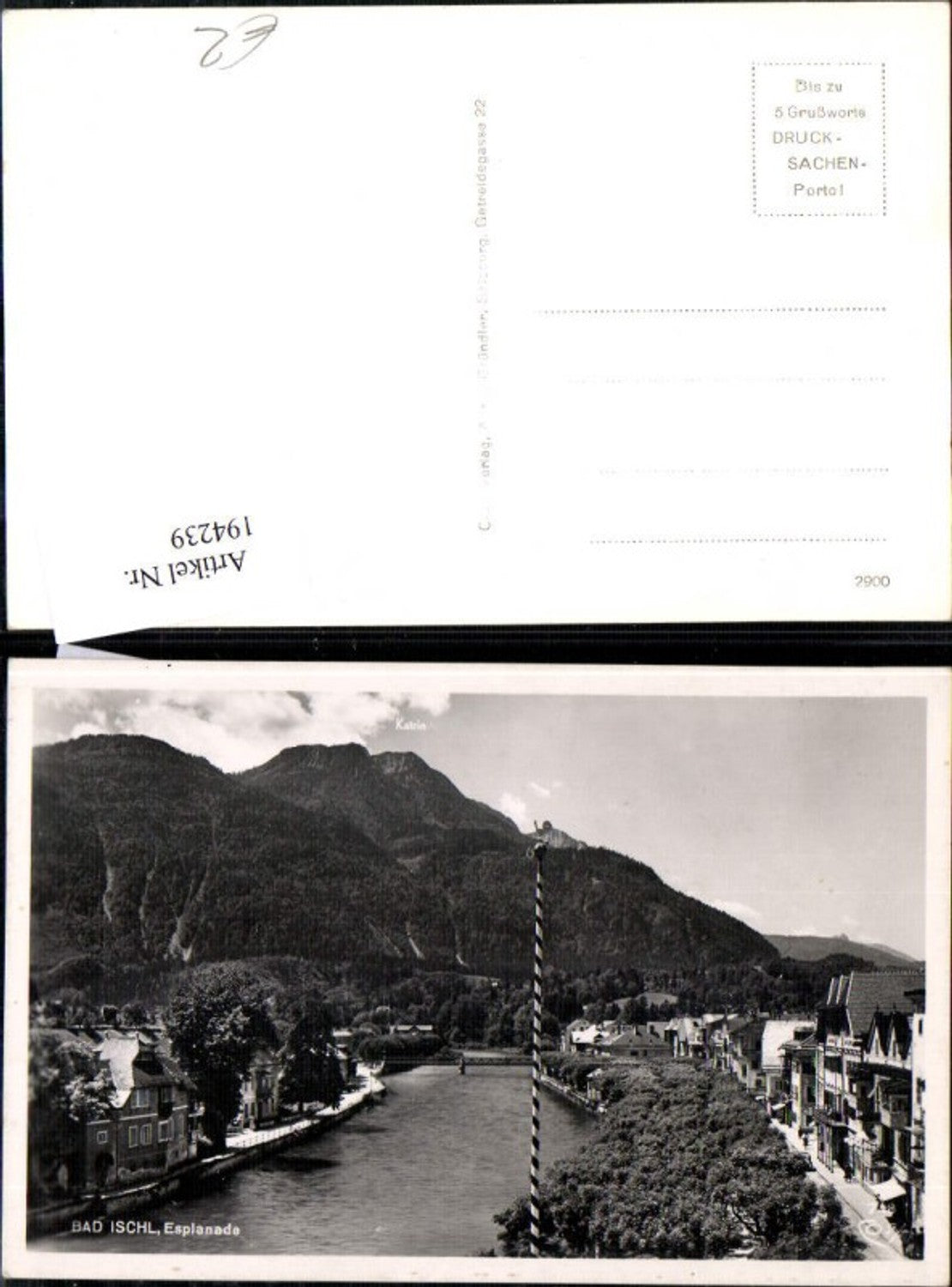 194239,Foto Ak Bad Ischl Esplanade