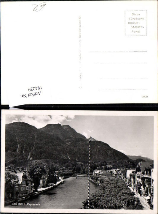 194239,Foto Ak Bad Ischl Esplanade