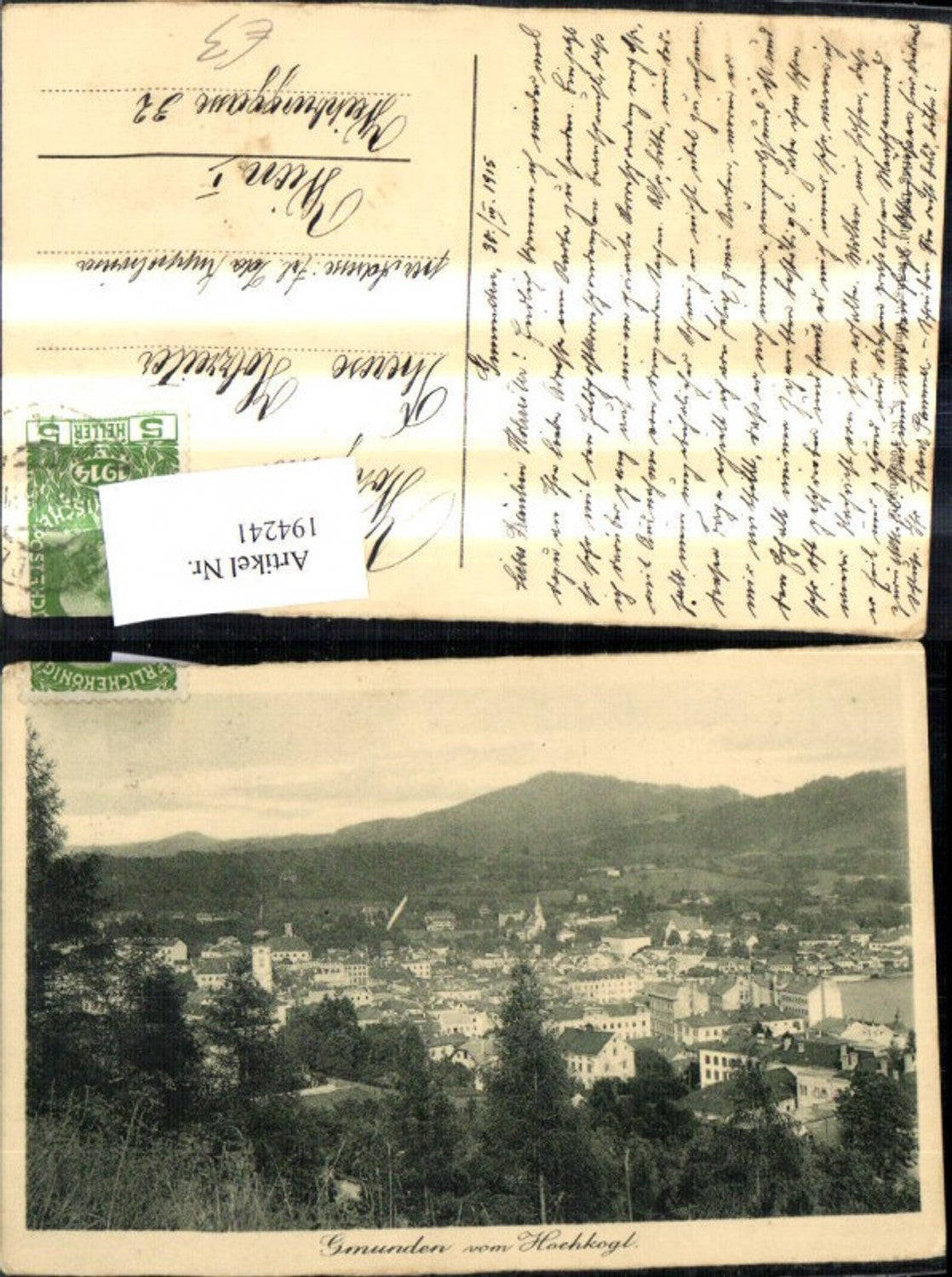 194241,Foto Ak Gmunden v. Hochkogl