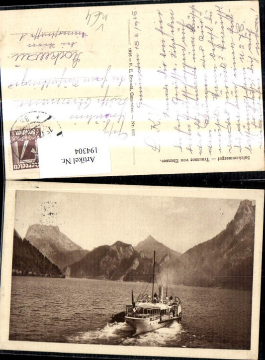 194304,Traunsee v. Ebensee Schiff Dampfer pub F. E. Brandt 022