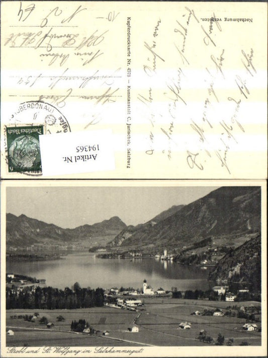 194365,Strobl u. St Wolfgang Wolfgangsee Salzkammergut