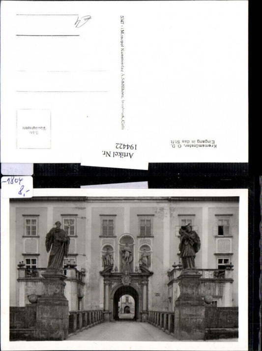 194422,Kremsmünster Eingang in d. Stift
