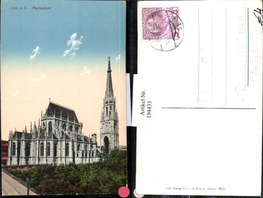 194433,Linz a. d. Donau Mariendom Dom