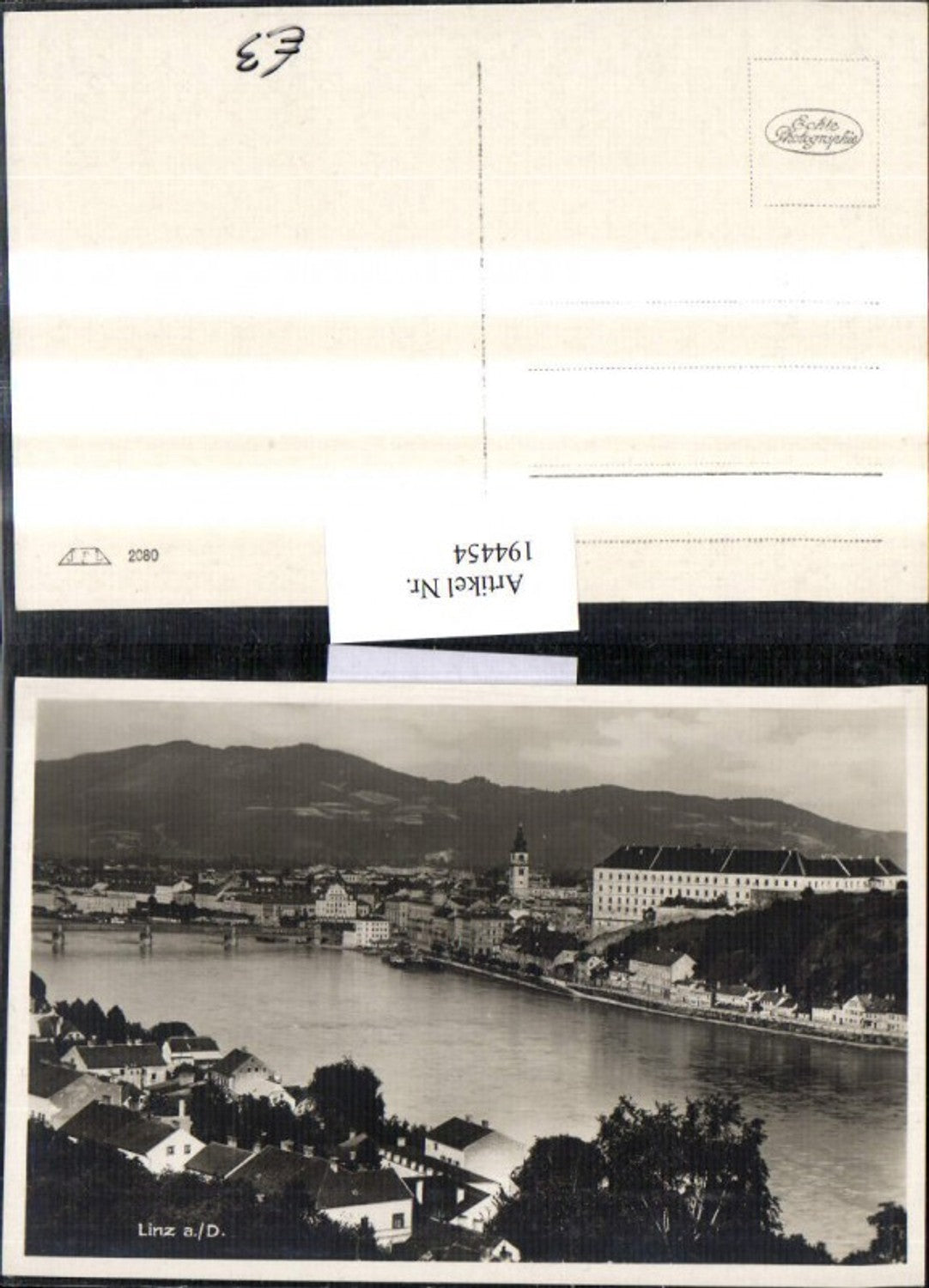 194454,Linz a. d. Donau Teilansicht