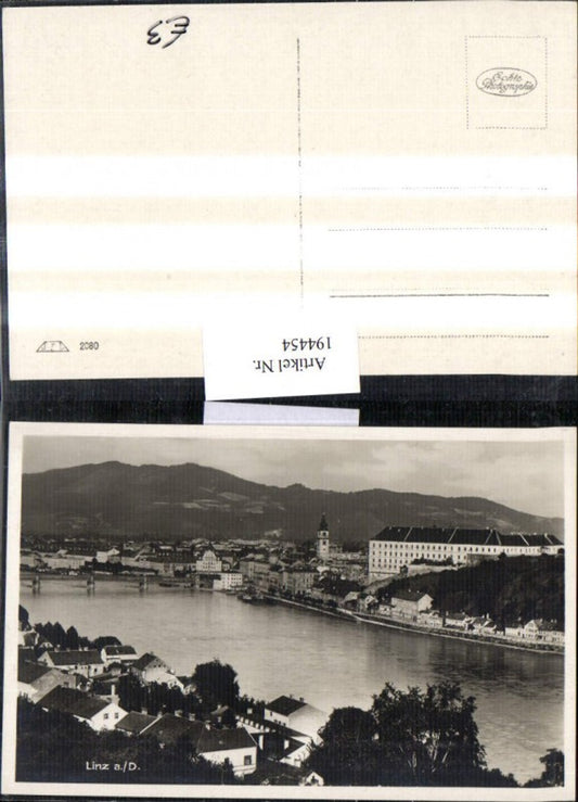 194454,Linz a. d. Donau Teilansicht