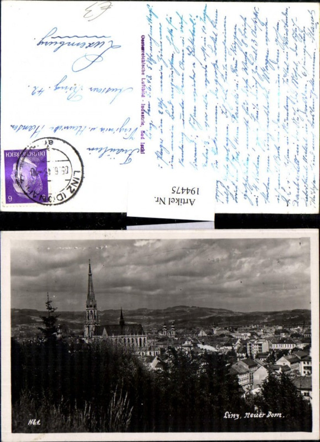 194475,Linz Teilansicht Neuer Dom