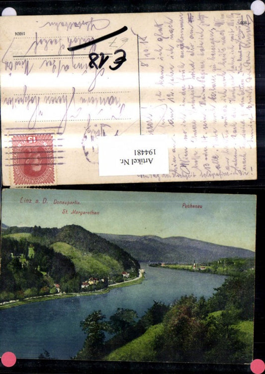 194481,Linz a. d. Donau Donaupartie St. Margarethen Puchenau