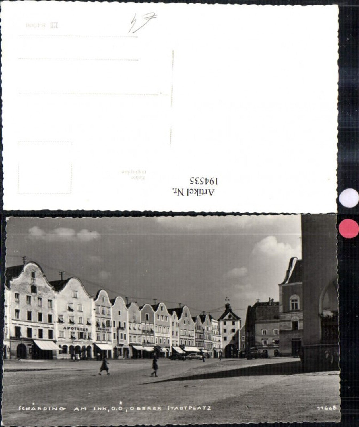 194535,Schärding am Inn Oberer Stadtplatz Straßenansicht