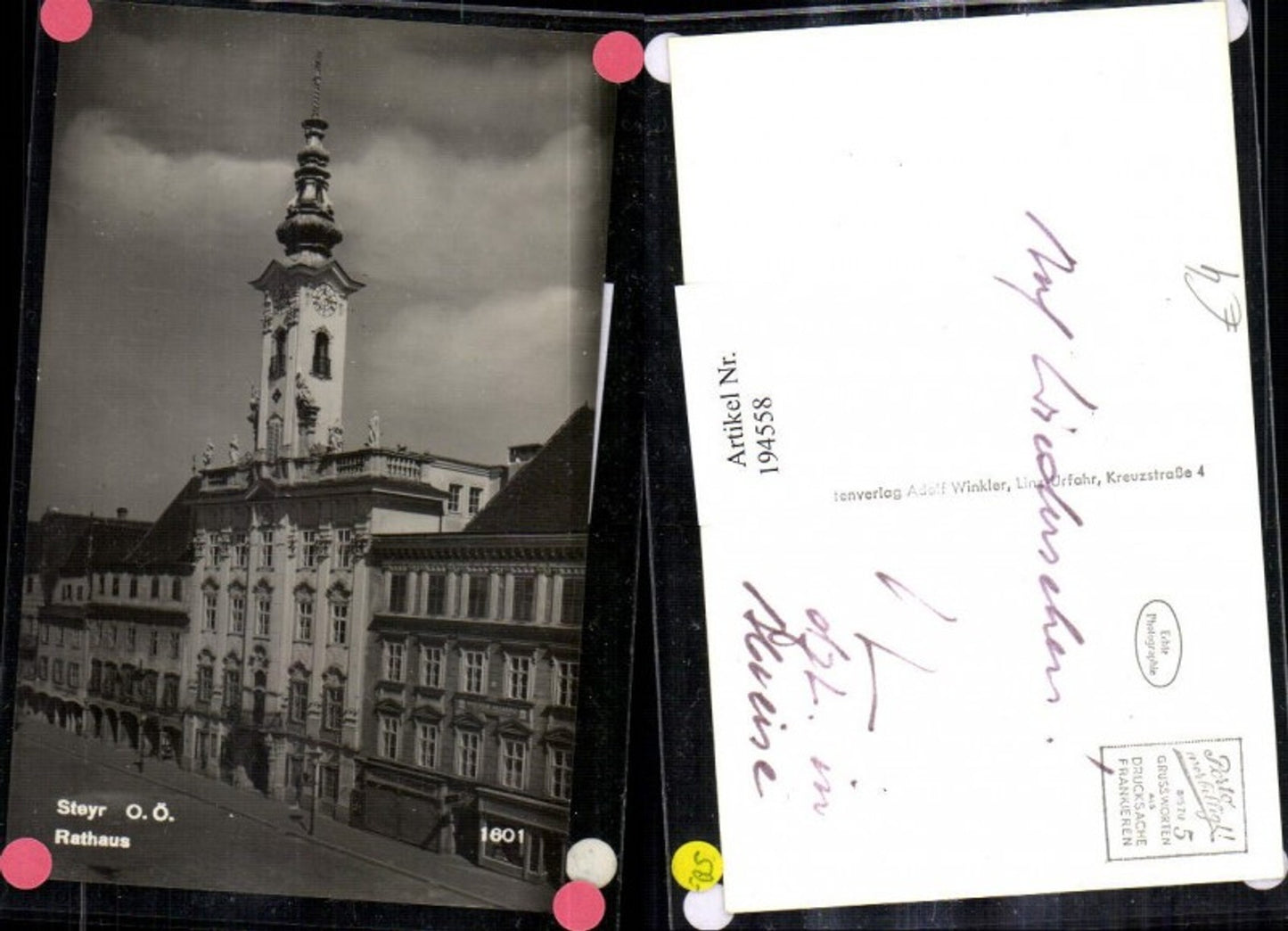 194558,Steyr Rathaus Turm