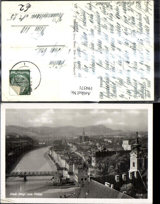 194571,Steyr Teilansicht v. Tabor Brücke