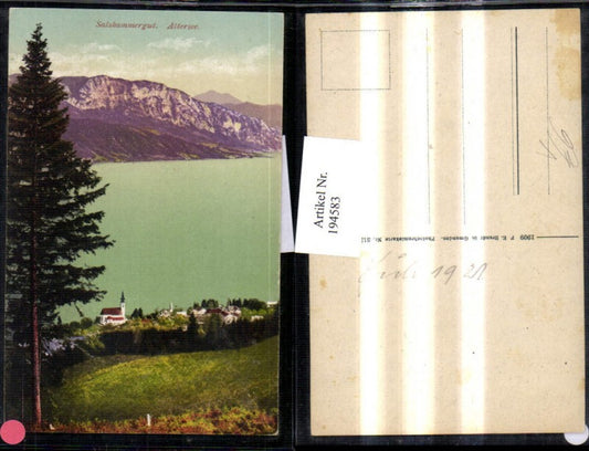 194583,Salzkammergut Attersee See pub Brandt 313