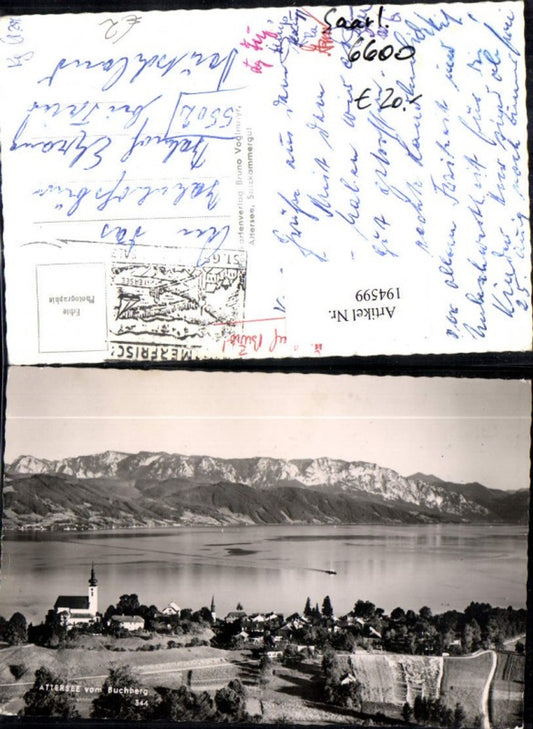 194599,Attersee vom Buchberg Totale