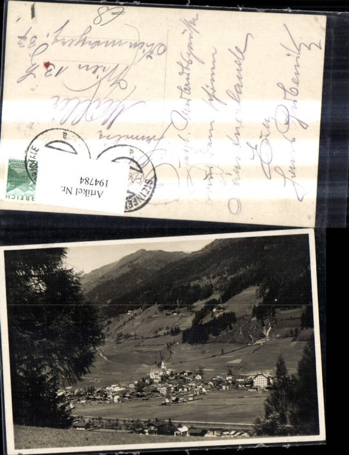 194784,Foto Ak Steinfeld i. Drautale