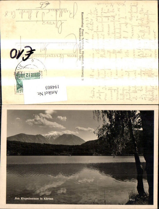194803,Am Klopeinersee i. Kärnten