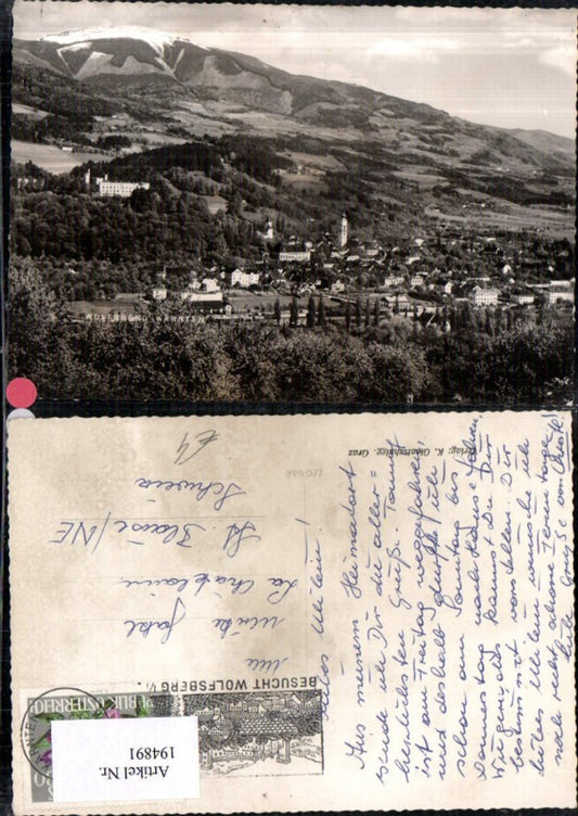 194891,Wolfsberg Totale Foto Ak