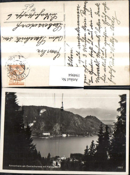 194964,Annenheim am Ossiachersee See m. Kanzelbahn Seilschwebebahn
