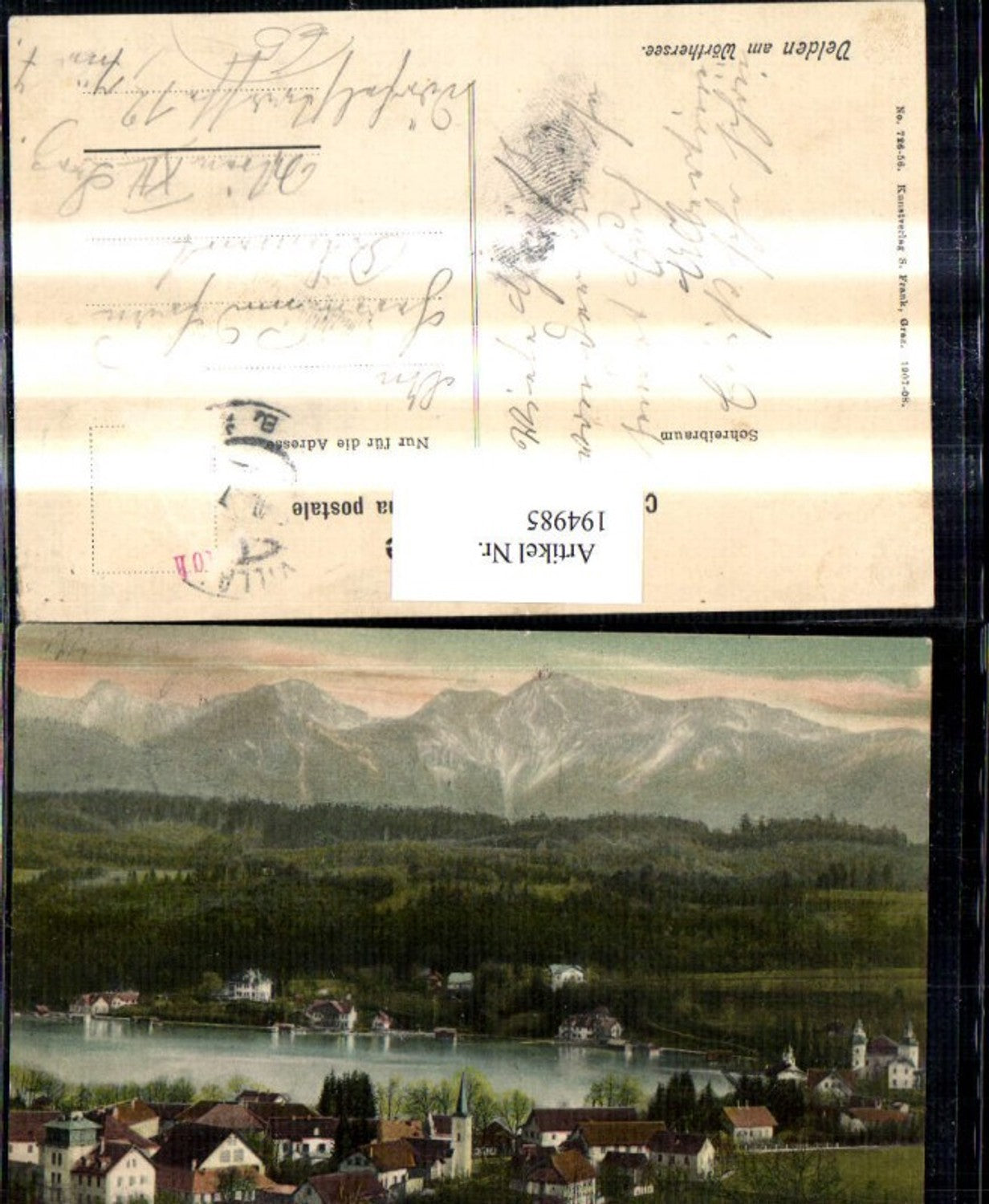 194985,Velden am Wörthersee Teilansicht