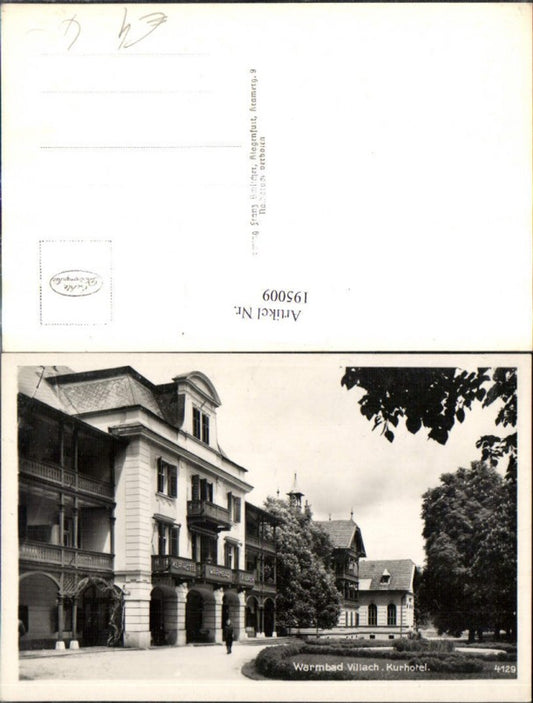 195009,Villach Warmbad Kurhotel