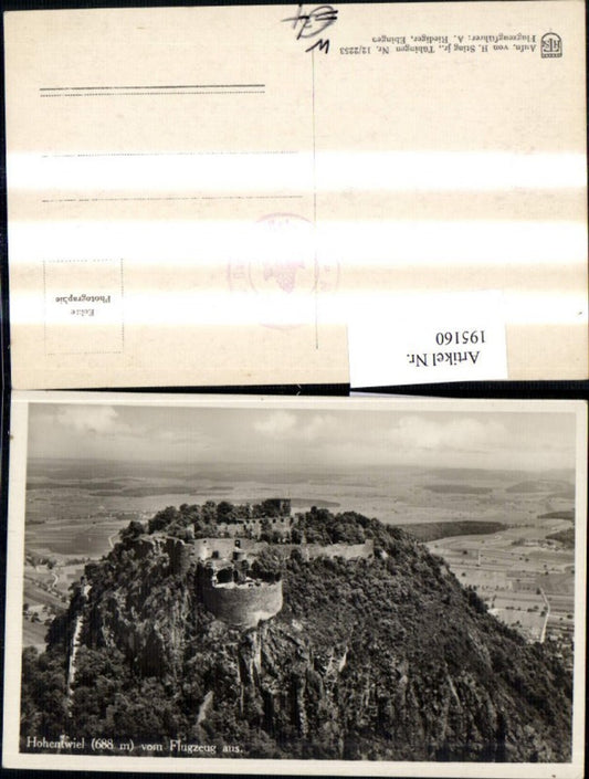 195160, Hohentwiel Castle Ruins near Hegau
