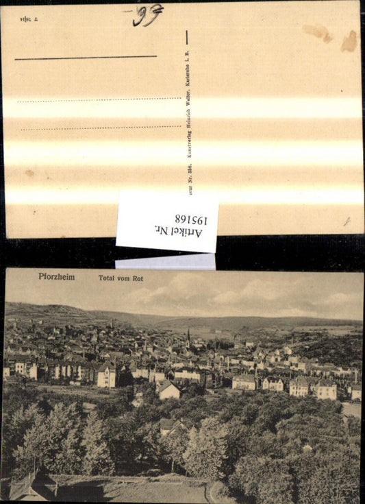 195168, Pforzheim Total shot from the red