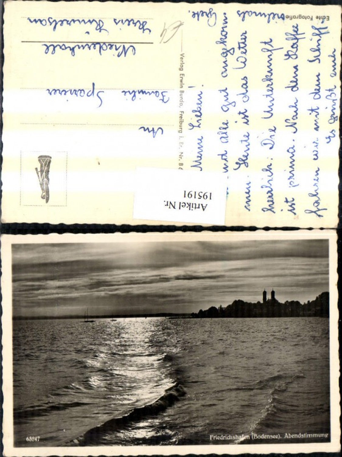 195191,Friedrichshafen Bodensee Abendstimmung