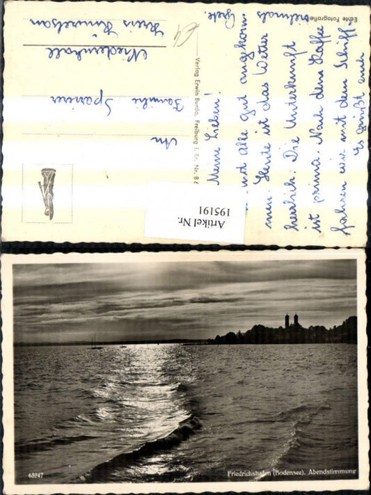 195191,Friedrichshafen Bodensee Abendstimmung
