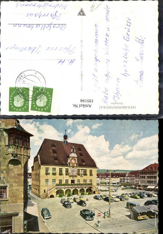 195194, Heilbronn am Neckar, Market Square, Parking