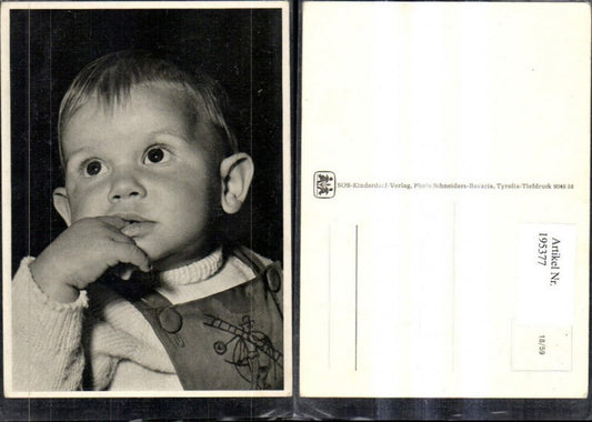195377, SOS Children's Village 18/59 Child boy with finger in mouth
